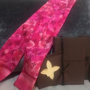 LOUIS VUITTON Summer Rose INDIAN IKAT BANDEAU